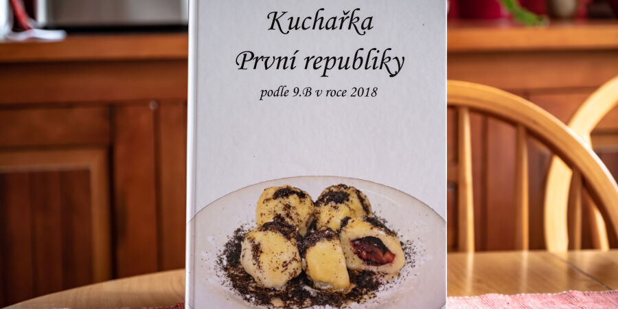 Kuchařka První republiky podle 9.B v roce 2018