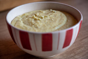 Bramborová kaše s majoránkou