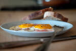 Ham & eggs s anglickou slaninou