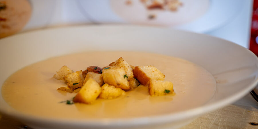 Celerová krémová polévka