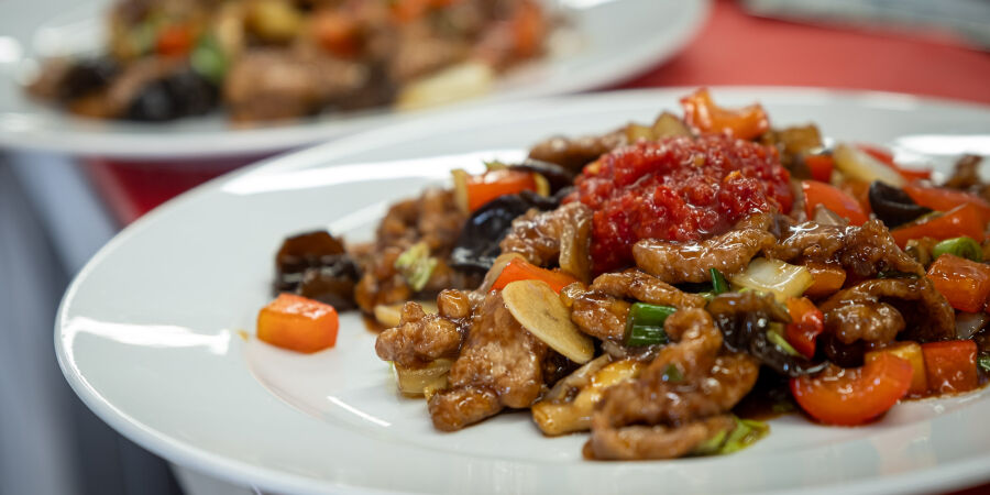 Hovězí maso štěstí Šuang Si