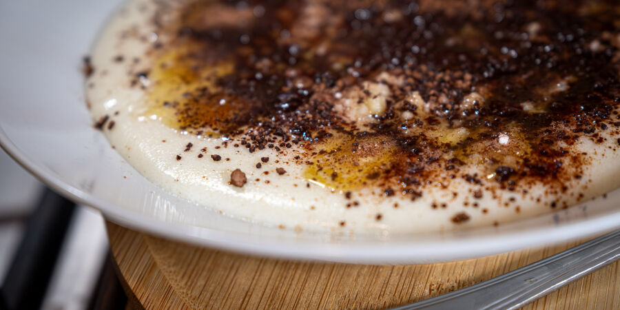 Krupicová kaše s Grankem