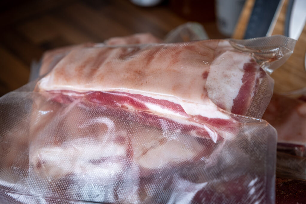 Zavakuované nasolené maso