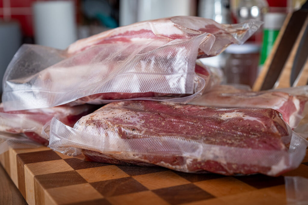 Zavakuované nasolené maso