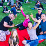 Naše partička na frestivalu Naše partička na frestivalu